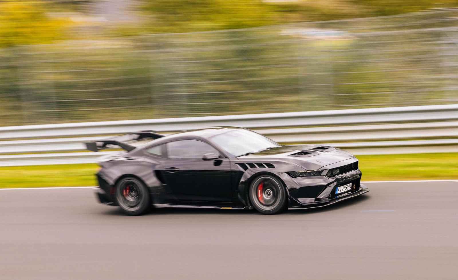 Ford Mustang GTD laps the Nürburgring